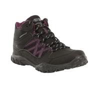 Regatta Womens/Ladies Edgepoint Waterproof Walking Boots (Black/Prune) - Size UK 3