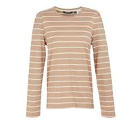 Regatta Women's Federica II Stripe Long-Sleeved T-Shirt - Warm Taupe/Light Vanilla - Warm Taupe/Light Vanilla - 18 UK