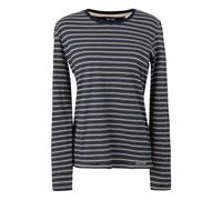 Regatta Womens/Ladies Federica Stripe Long-Sleeved T-Shirt (Navy/Light Vanilla) - Size 16 UK