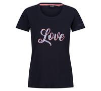 Regatta Womens/Ladies Filandra VIII Text T-Shirt (Navy) - Size 10 UK