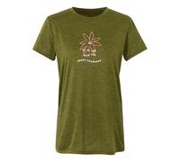 Regatta Womens/Ladies Fingal IX Flower T-Shirt (Nephrite Green Marl) - Dark Green - Size 18 UK