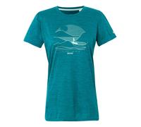 Regatta Womens/Ladies Fingal IX Live Free Be Wild Marl T-Shirt - Exotic Plume - 14 UK - Exotic Plume