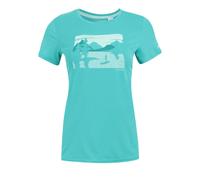 Regatta Womens/Ladies Fingal Landscape Stretch T-Shirt (Turquoise) - Size 8 UK