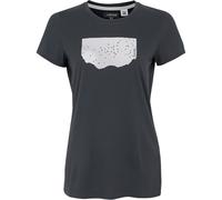Regatta Womens/Ladies Fingal Printed Stretch T-Shirt8 UK Seal Grey RG11837