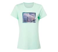 Regatta Womens/Ladies Fingal VIII Surf Print T-Shirt - Bleached Aqua - 10 UK - Bleached Aqua - 100% Polyester