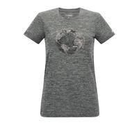 Regatta Womens/Ladies Fingal World T-Shirt (Dark Storm Marl) - Black/Dark Grey - Size 26 UK