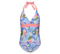 (8 UK, Blue/Green/Pink) Regatta Womens/Ladies Flavia II Abstract Floral One Piece Swimsuit