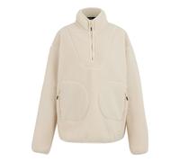 Regatta Womens/Ladies Frankie Borg Quarter Zip Fleece Top (Light Vanilla) - White - Size 14 UK