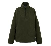 Regatta Womens/Ladies Frankie Borg Quarter Zip Fleece Top8 UK Dark Khaki RG1236
