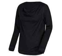 Regatta Womens/Ladies Frayda Long Sleeved T-Shirt (UK Size 10) (Black)