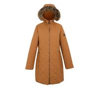 Regatta Womens/Ladies Fritha III Insulated Parka (Bran Brown) material_Synthetic - Size 14 UK