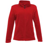 Regatta Womens/Ladies Full-Zip 210 Series Microfleece Jacket - Red - Size 12 UK