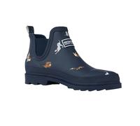 Regatta Womens/Ladies Harper Dog Print Low Wellington Boots (Navy) - Size UK 3