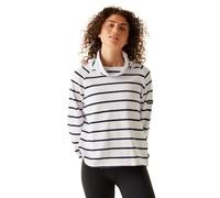 Regatta Women's Durable Havendo Sweatshirt White Navy, Size: 12 - Sale