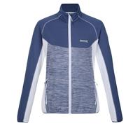 Regatta Womens/Ladies Hepley Full Zip Fleece Jacket (Dusty Denim/White) - Blue & Grey Multi - Size 18 UK