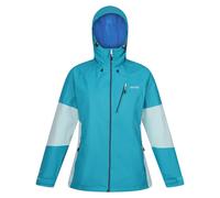 Regatta Womens/Ladies Highton V Stretch Waterproof Jacket (Tahoe Blue/Bleached Aqua) - Size 10 UK