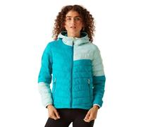 Regatta Womens/Ladies Hillpack II Hooded Padded Jacket (10 UK) (Tahoe Blue/Bleached Aqua)