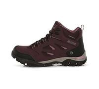 Regatta Womens/Ladies Holcombe IEP Mid Hiking Boots (8 UK) (Dark Burgundy/Black)