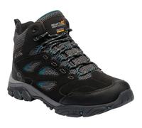 Regatta Womens/Ladies Holcombe IEP Mid Waterproof Fabric Walking Boots - Black - Size UK 7