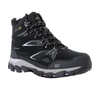 (7 UK, Black/Purple Sage) Regatta Womens/Ladies Holcombe III Walking Boots