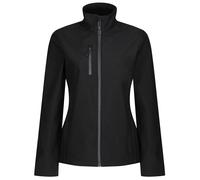(16 UK, Black) Regatta Womens/Ladies Honestly Made Recycled Soft Shell Jacket
