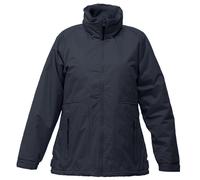 (12, Navy) Regatta Womens/Ladies Waterproof Windproof Jacket (Fleece Lined)
