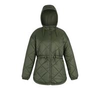 Regatta Womens Ivey Quilted Jacket - Dark Khaki - 14 UK - Dark Khaki