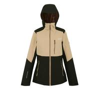 Regatta Womens/Ladies Kelora Insulated Waterproof Jacket (Black/Warm Taupe) material_Synthetic - Size 14 UK