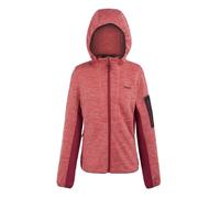 Regatta Womens Kemilia Fleece Jacket - Mineral Red/Rumba Red - 18 UK - Mineral Red/Rumba Red - 90% Polyester/10% Elastane