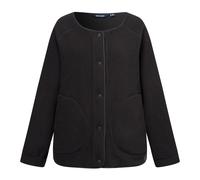 Regatta Womens/Ladies Lea Borg Snap-Front Fleece (Black) - Size 18 UK