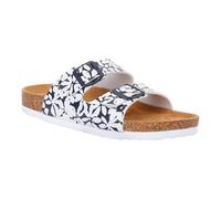 Regatta Womens Lady Mia Slides - Navy White Floral - 4UK
