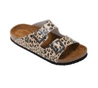 Regatta Womens/Ladies Mia Leopard Print Double Strap Sandals