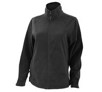 Regatta Women's Ladies Micro Full Zip Fleece Jacket, Black (Black), 12 (Manufacturer Size:12)
