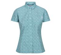 Regatta Womens/Ladies Mindano VIII Ditsy Print Short-Sleeved Shirt