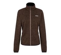 Regatta Womens Newhill Full Zip Fleece Jacket - Mocha - 26 UK - Mocha - 70% Polyester/30% Recycled Polyester