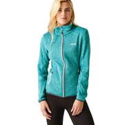 Regatta Womens/Ladies Newhill Marl Full Zip Fleece Jacket (12 UK) (Tahoe Blue/Bleached Aqua)