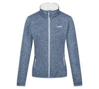 Regatta Womens/Ladies Newhill Marl Full Zip Fleece Jacket (Coronet Blue/White) - Size 12 UK