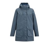 Regatta Womens Norana Waterproof Jacket - Chambray/Dark Denim - 12 UK - Chambray/Dark Denim - 62% Polyester/38% Recycled Polyester