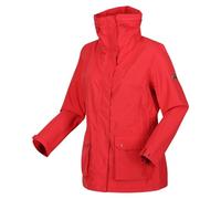 Regatta Womens/Ladies Novalee Raincoat (18 UK) (Miami Red)