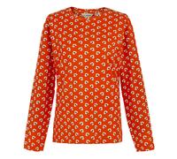 Regatta Womens/Ladies Orla Kiely Clover Long-Sleeved Winter T-Shirt (Red) - Size 16 UK
