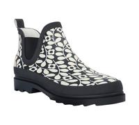 (3 UK, Black) Regatta Womens/Ladies Orla Kiely Jasmine Flower Mid Cut Wellington Boots