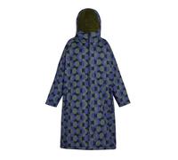 Regatta Womens Orla Kiely Polka Dot Changing Robe - Blue/Dark Olive - One Size - Blue/Dark Olive