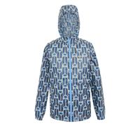 Regatta Womens/Ladies Orla Kiely Tall Flowers Packaway Waterproof Jacket (Navy) - Size 12 UK