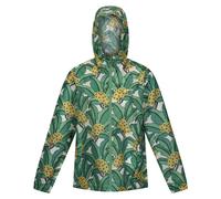 (8 UK, Green) Regatta Womens/Ladies Orla Kiely Tropical Floral Packaway Waterproof Jacket