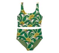 Regatta Womens/Ladies Orla Kiely Tropical Reversible Bikini Set (Green) - Size 14 UK