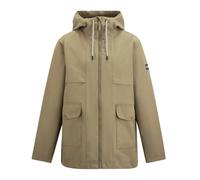 Regatta Womens/Ladies Orlea Floral Waterproof Jacket (Barleycorn) - Khaki - Size 14 UK