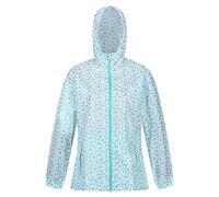 Regatta Printed Pack It Jacket Blue 12 Woman