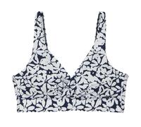 Regatta Womens/Ladies Paloma Large Floral Bikini Top (Navy/White) - Size 16 UK