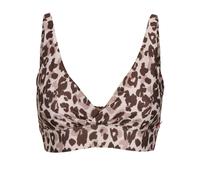 Regatta Womens/Ladies Paloma Leopard Print Bikini Top - Brown/Beige - Brown/Beige - 18 UK - 96% Polyester/4% Elastane