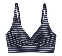 Regatta Womens/Ladies Paloma Stripe Textured Bikini Top (Navy/White) - Size 14 UK